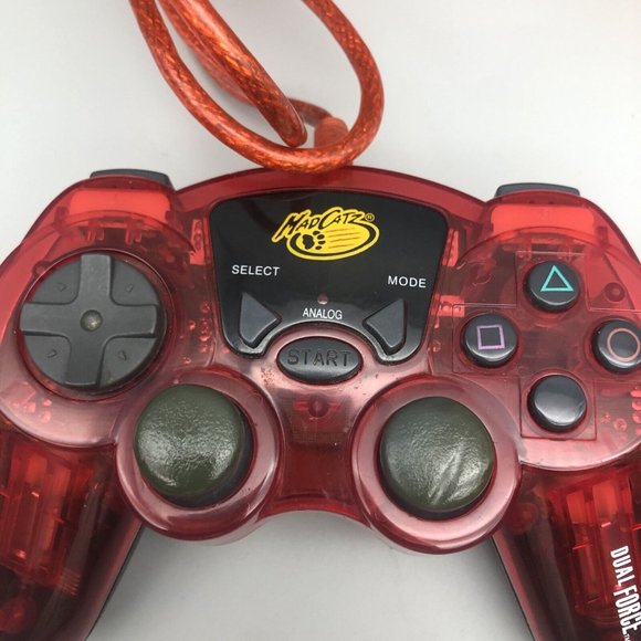 MadCatz Dual Force Control RED Untested - Picture 4 of 12